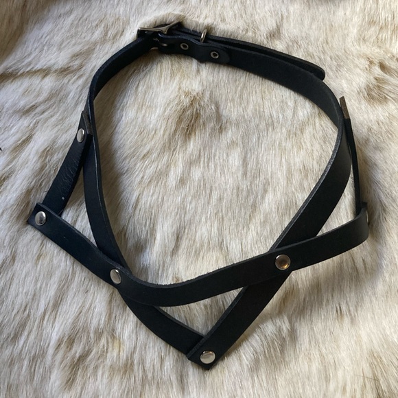 Pentagram collar choker - Picture 2 of 2